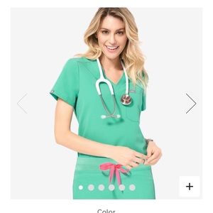 Surgical Green Figs Scrubs